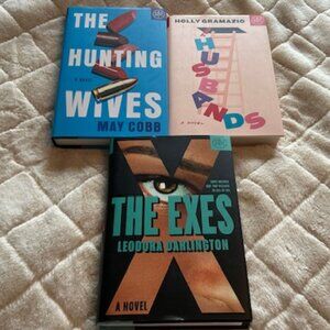 Three Hardcover Fiction Books